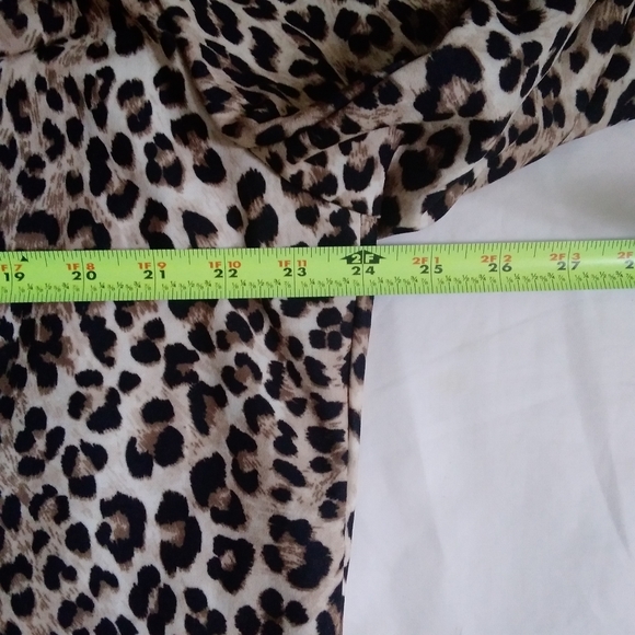 BOOHOO LEOPARD PRINT BLAZER JACKET - Picture 10 of 10